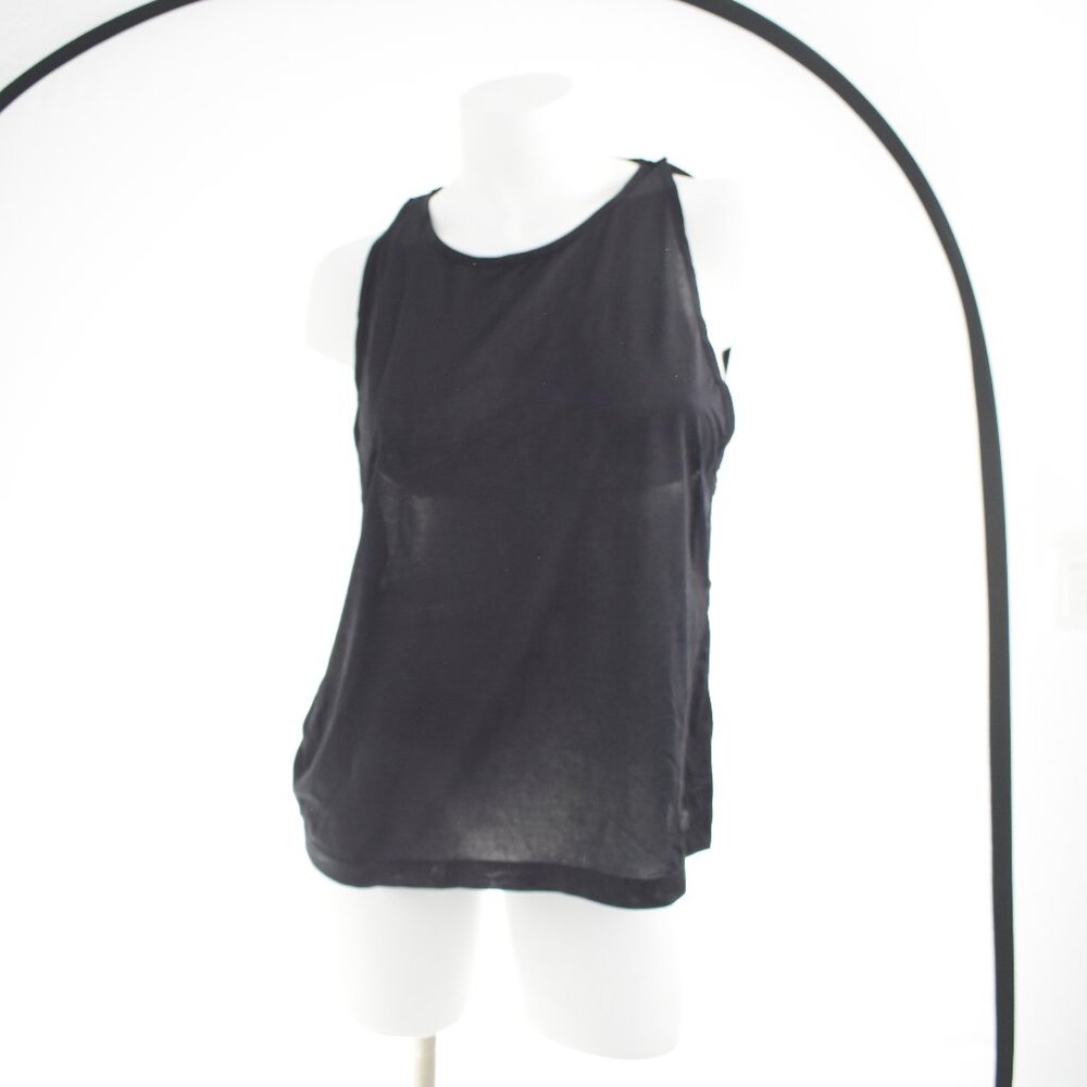 Vuori lightweight open back tank top Black - Size L